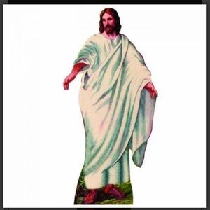 JESUS CHRIST LIFE SIZE  CARDBOARD CUTOUT FREE SHIPPING!